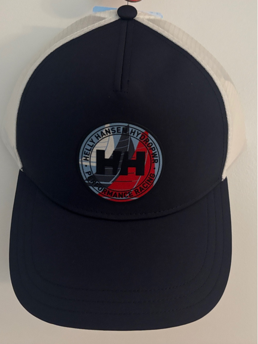 Helly Hansen Navy and White, HydroPower Trucker Cap